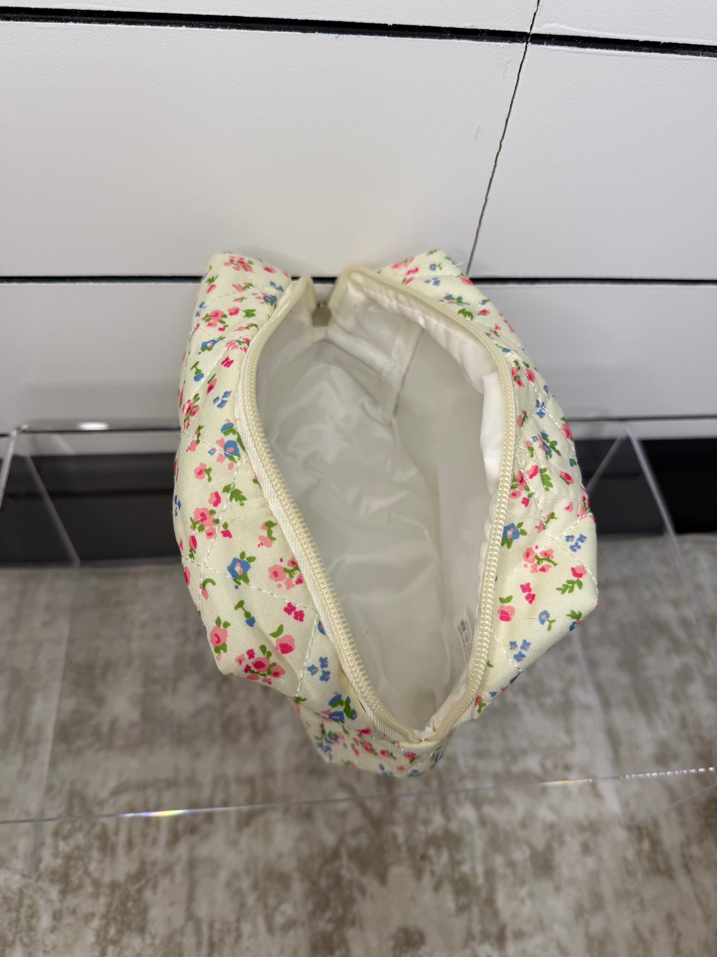 Mini Floral Cosmetic Bag