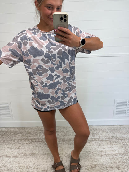 Camo Oversized Tee