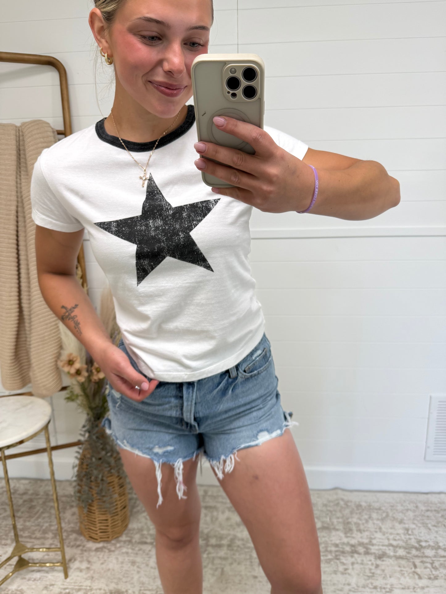 Fitted Graphic Tee