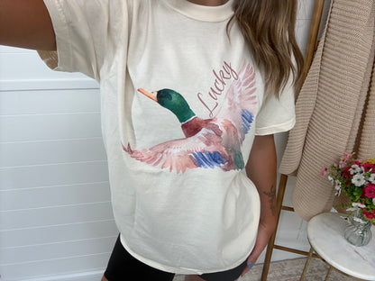 “Lucky Duck” Graphic Tee