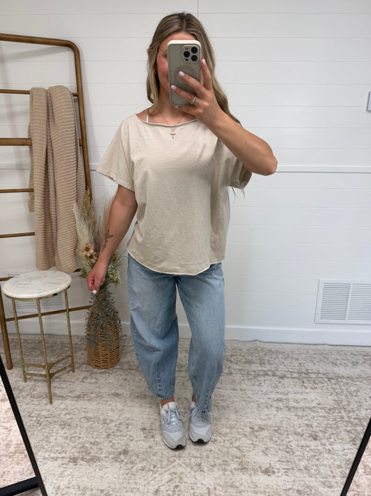 Boat Neck Tee