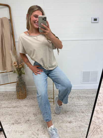 Boat Neck Tee