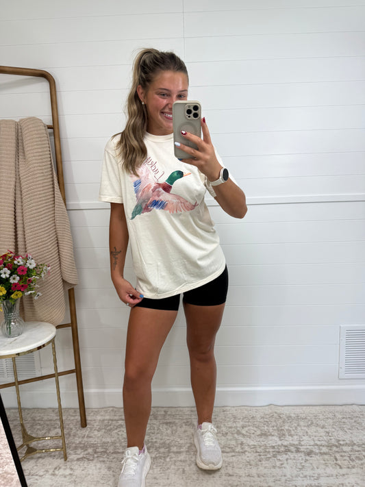“Lucky Duck” Graphic Tee
