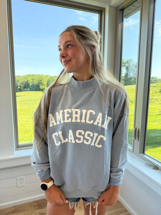 American Classic Reversible Mockneck