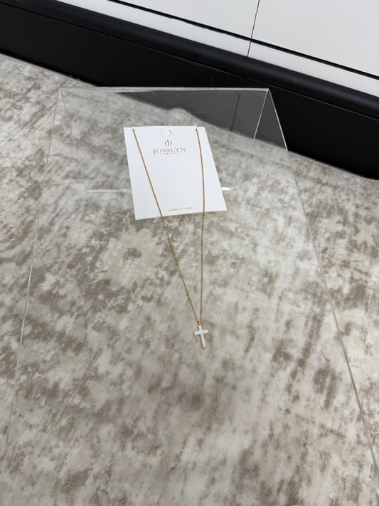 Tarnish Free Classic Cross Necklace