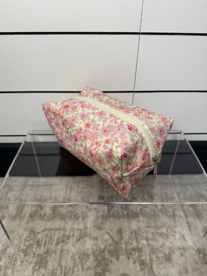Blush Meadow Cosmetic Bag