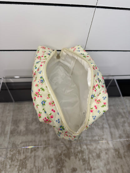 Mini Floral Cosmetic Bag