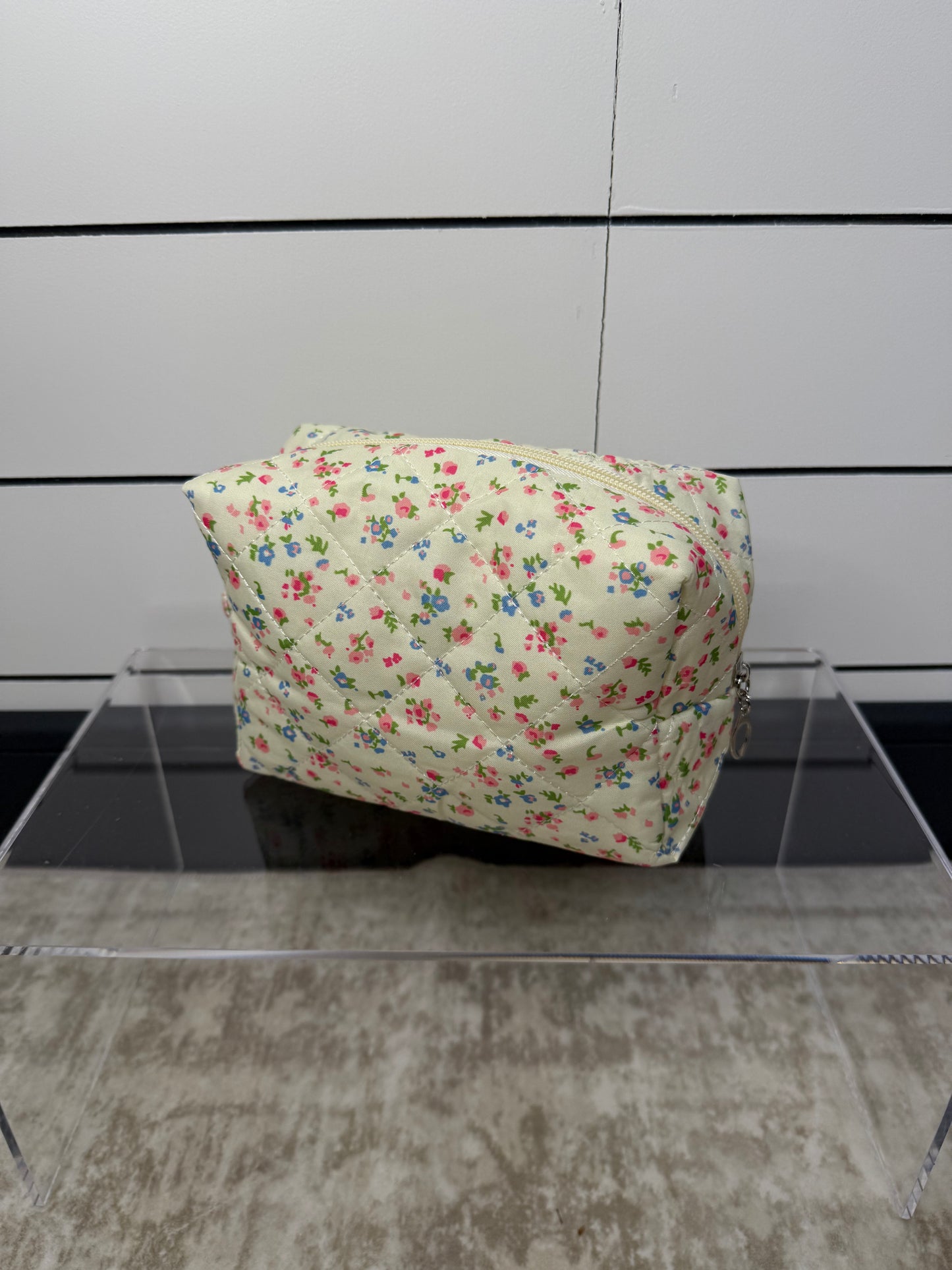 Mini Floral Cosmetic Bag