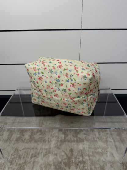 Mini Floral Cosmetic Bag