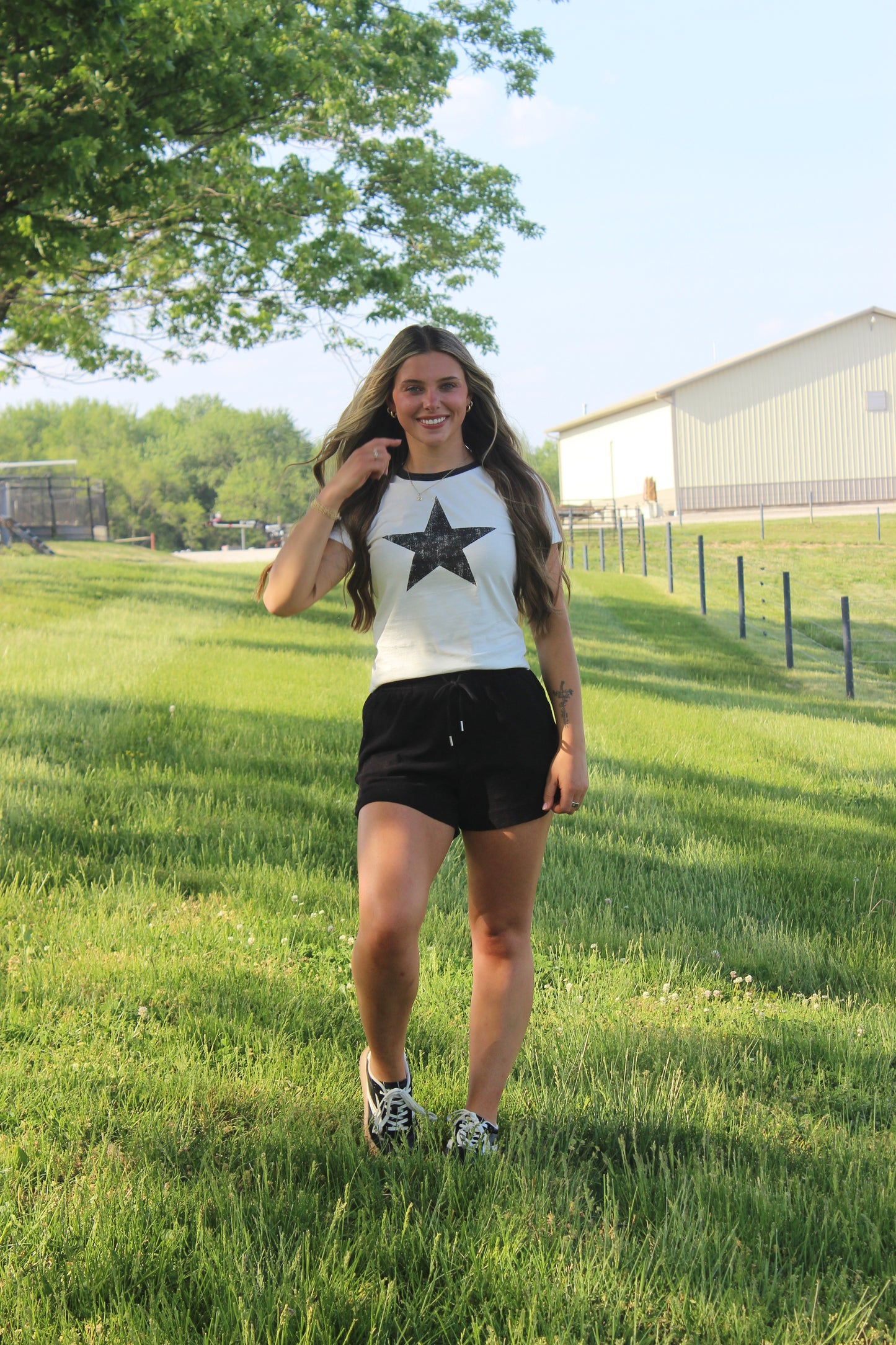 Fitted Graphic Tee