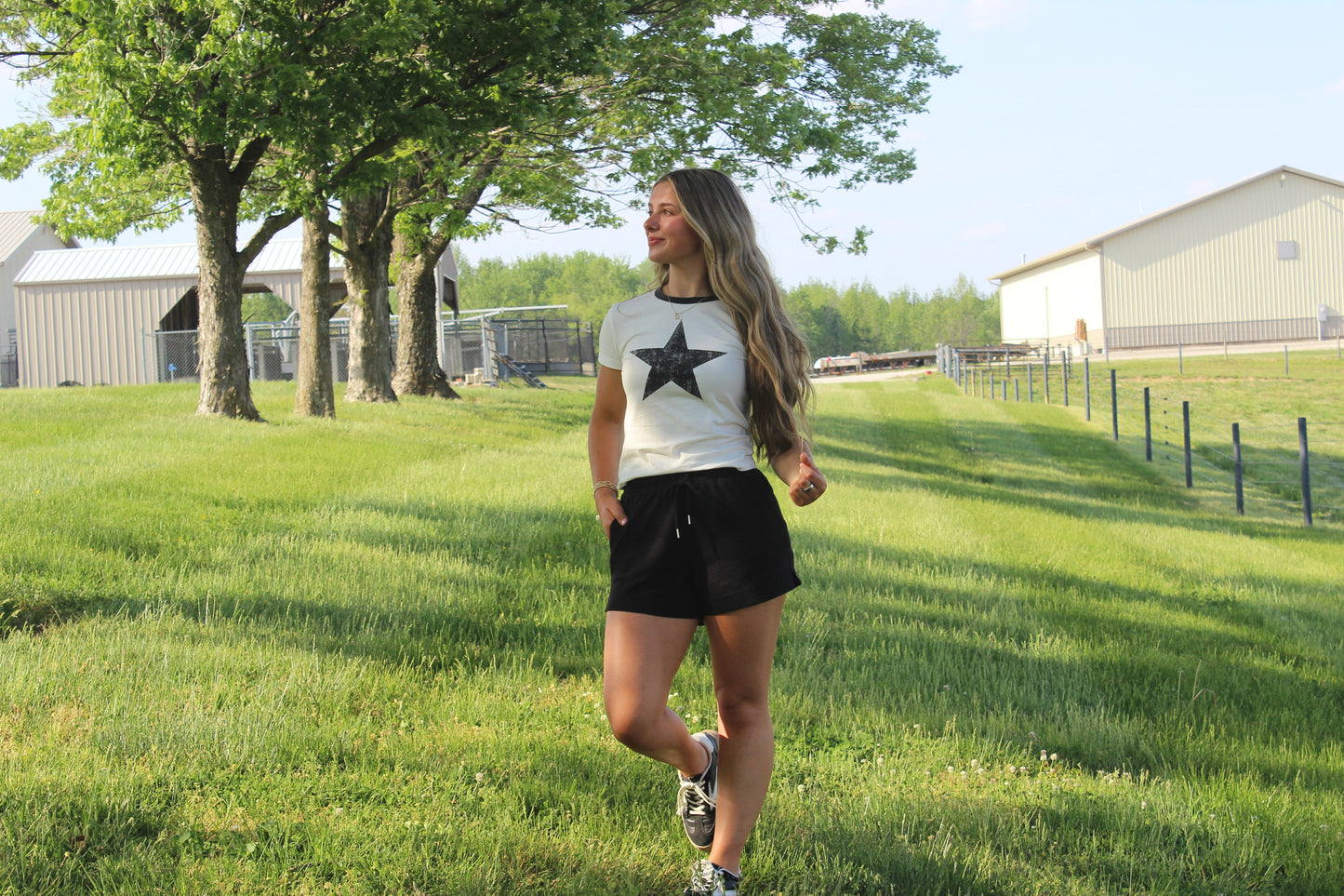 Fitted Graphic Tee